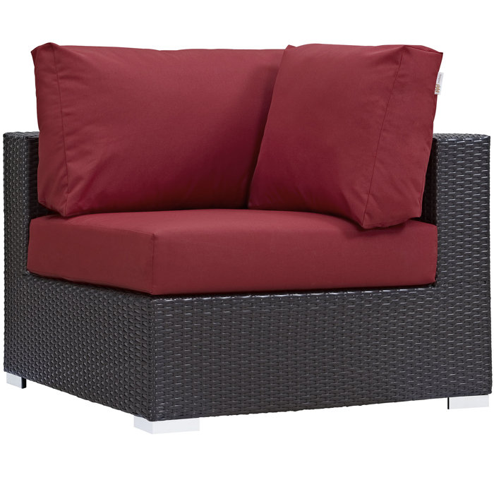 Sol 72 Outdoor™ Brentwood Wicker/Rattan 8 Person Seating Group with